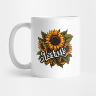 Nashville Sunflower Mug